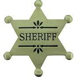 Eagle Emblems P40072 Bdg-Sheriff (Pwt) (2-1/2