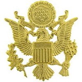 Eagle Emblems P40144 Bdg-Army,Officer,Gold (1-11/16