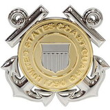 Eagle Emblems P40158 Bdg-Uscg,Enlisted (1-3/4