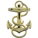 Eagle Emblems P40160 Bdg-Usn,Midshipman (1-7/8