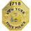 Eagle Emblems P40187 Bdg-Police, Ny.State (1-1/2")
