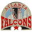 Eagle Emblems P54001 Pin-Nfl,Star,Falcons (1-1/4")