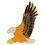 Eagle Emblems P60018 Pin-Eagle, Large (1")