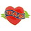 Eagle Emblems P60262 Pin-Hol, Dad, Heart & Ribb. (1")