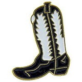 Eagle Emblems P60284 Pin-Cowboy, Boot, Left (1