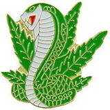 Eagle Emblems P60826 Pin-Snake, Cobra (1")