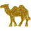 Eagle Emblems P60895 Pin-Camel,Two Hump (LEFT), (1")