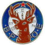 Eagle Emblems P60918 Pin-Org, Elk, B.P.O.E. (1