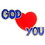 Eagle Emblems P61508 Pin-Religious,God Loves (1")