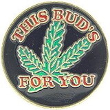 Eagle Emblems P61551 Pin-Pot, This Buds For You (1