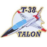 Eagle Emblems P61670 Pin-Apl, T-38 Talon (1-1/2