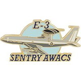Eagle Emblems P61689 Pin-Apl, E-3 Sentry Awacs (1-1/2