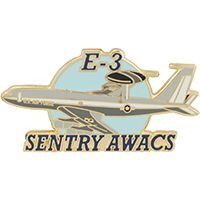 Eagle Emblems P61689 Pin-Apl,E-3 Sentry Awacs (1-5/8")
