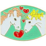 Eagle Emblems P61937 Pin-Unicorn'S, Hearts (1