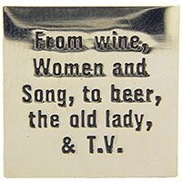 Eagle Emblems P61987 Pin-Wine &Amp; Women (1")