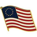 Eagle Emblems P61997 Pin-Usa, Flag, Betsey Ross (1
