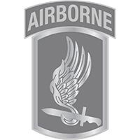 Eagle Emblems P62292 Pin-Army,173Rd Abn Div (Pewter), (1")