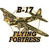 Eagle Emblems P62307 Pin-Apl, B-17 Flying Fortr (Left) (1-1/2