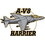 Eagle Emblems P62313 Pin-Apl,Av-8 Harrier,Camo (1-1/2")
