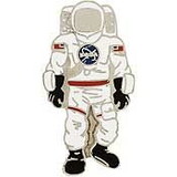Eagle Emblems P62323 Pin-Space, Astronaut (1