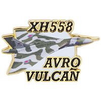Eagle Emblems P62327 Pin-Apl,Avro Vulcan Bomb (GREAT BRITAIN), (1-1/2")