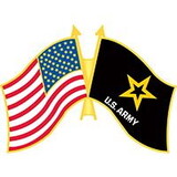 Eagle Emblems P62460 Pin-Army, Flag, Usa/Army (1-1/4