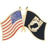 Eagle Emblems P62516 Pin-Pow*Mia/Usa, Flag (1-1/4