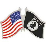 Eagle Emblems P62531 Pin-Wounded Warrior/Usa (1-1/4
