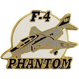 Eagle Emblems P62537 Pin-Apl,F-004 Phantom (1-1/4