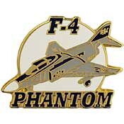 Eagle Emblems P62537 Pin-Apl, F-004 Phantom (1-1/2")