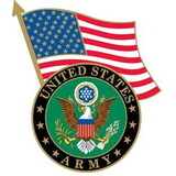 Eagle Emblems P62575 Pin-Army Symbol,W/Usa Flag (1-1/4