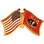 Eagle Emblems P62589 Pin-Kia, Honor Flag/Usa, Rd (1-1/4")