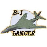 Eagle Emblems P62615 Pin-Apl, B-01 Lancer (1-1/2