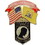 Eagle Emblems P62670 Pin-Pow/Usa/Nj (CLOSEOUT), (1-1/4")