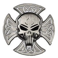Eagle Emblems P62696 Pin-Iron Cross (1")