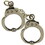 Eagle Emblems P62721 Pin-Pol.Handcuffs (1")