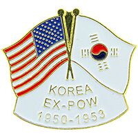 Eagle Emblems P62722 Pin-Korea, Flag, Ex-Pow (1")