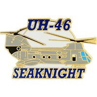 Eagle Emblems P62760 Pin-Hel,Uh-46 Seaknight (USN), (1-7/16")