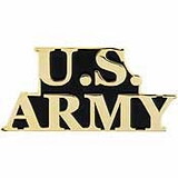 Eagle Emblems P62780 Pin-Army, Scr U.S.Army (1