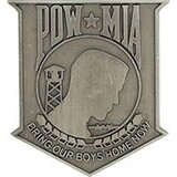 Eagle Emblems P62784 Pin-Pow*Mia, You'Re Not (Pwt) (1-1/16