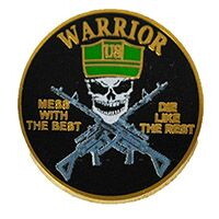 Eagle Emblems P62797 Pin-Mess W/Best,Warrior (1")