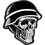 Eagle Emblems P62817 Pin-Skull &Amp; Helmet (1")