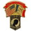 Eagle Emblems P62823 Pin-Pow/Usa/Ia (CLOSEOUT), (1-1/4")