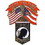 Eagle Emblems P62830 Pin-Pow/Usa/Oh (CLOSEOUT), (1-1/4")