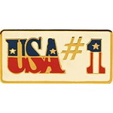 Eagle Emblems P62890 Pin-Usa,Flag,#1 (1
