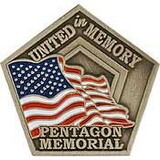 Eagle Emblems P62914 Pin-Usa, 911, Pentagon Mem. 