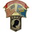Eagle Emblems P62931 Pin-Pow/Usa/De (CLOSEOUT), (1-1/4")