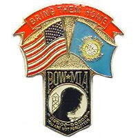 Eagle Emblems P62947 Pin-Pow/Usa/Sd (CLOSEOUT), (1-1/4")