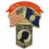 Eagle Emblems P62953 Pin-Pow/Usa/Wi (CLOSEOUT), (1-1/4")