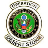 Eagle Emblems P62975 Pin-Dest.Storm,Army,Logo (1-1/16